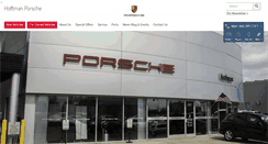 Desktop Screenshot of hoffmanporsche.com